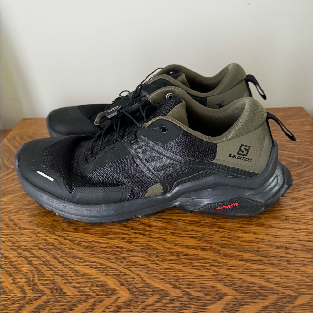 Salomon Men's Black Olive Trail Running Shoes